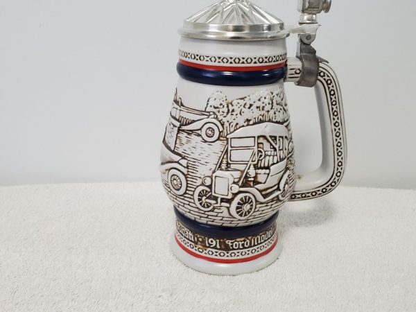''1979 VINTAGE AVON BEER STEIN'' Classic cars pictured